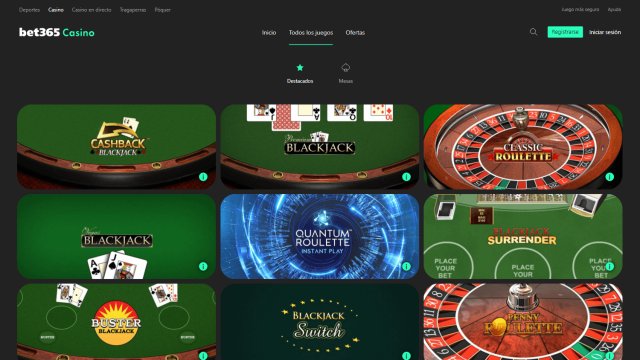 Bet365 Casino screenshot 1