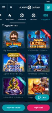 Platincasino screenshot 4