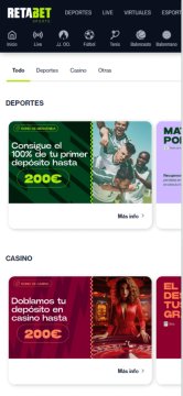 RETAbet Casino screenshot 5