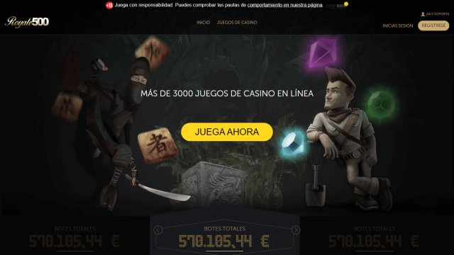 Royale500 Casino screenshot 2