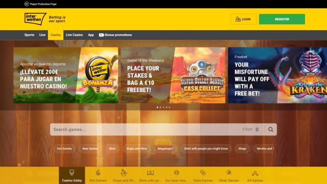 Interwetten Casino screenshot 1