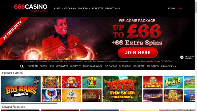 666 Casino screenshot 1