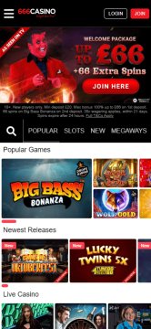 666 Casino screenshot 3