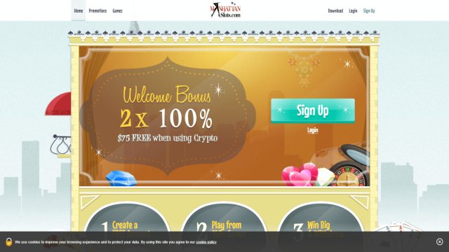 Manhattan Slots Casino screenshot 1