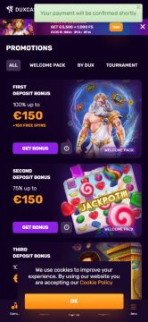 Duxcasino screenshot 6