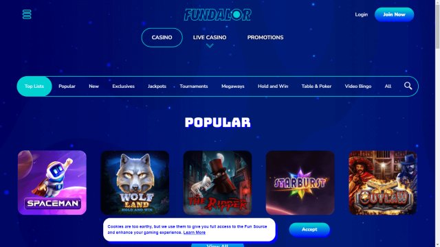 Fundalor Casino screenshot 1