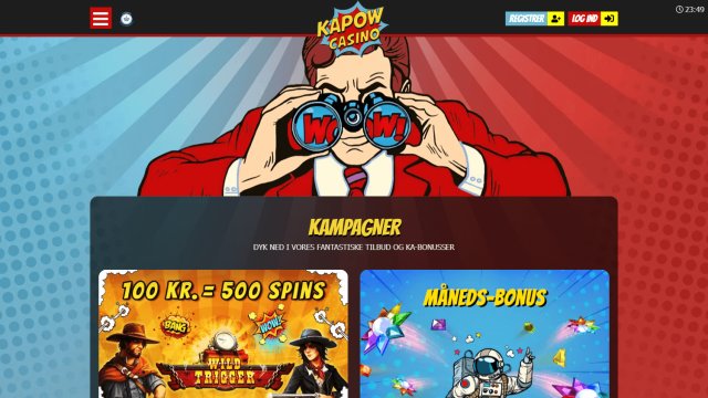 Kapow Casino screenshot 3