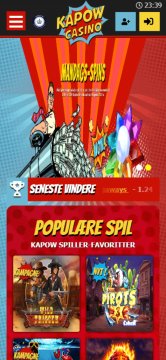 Kapow Casino screenshot 4