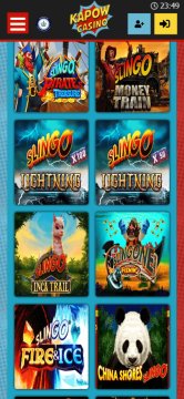 Kapow Casino screenshot 5