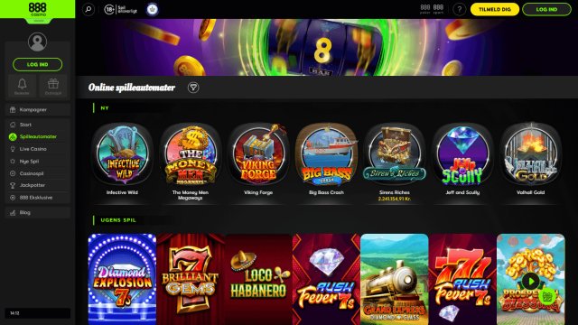 888 Casino screenshot 2